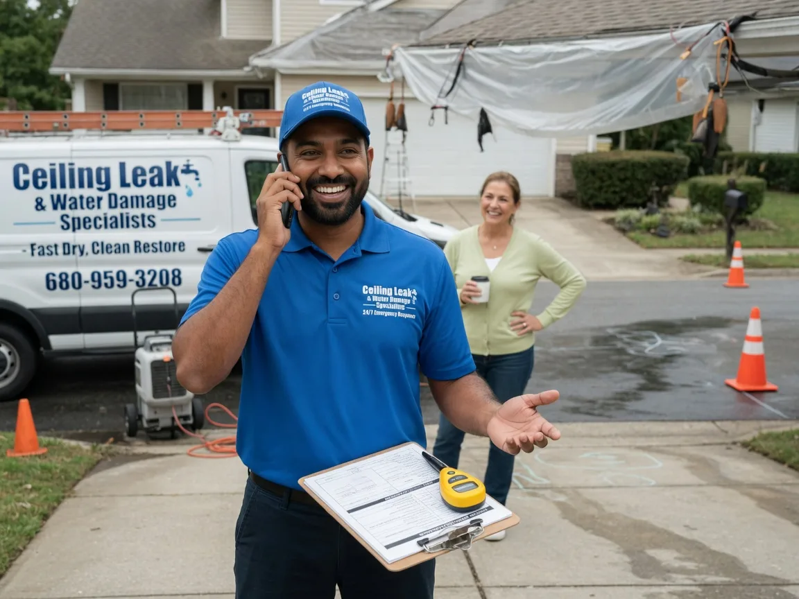 Ceiling Leak Cleanup Oxford, PA FAQs